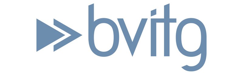 BEWATEC Mitgliedschaften, Logo von bvitg in rauchblau